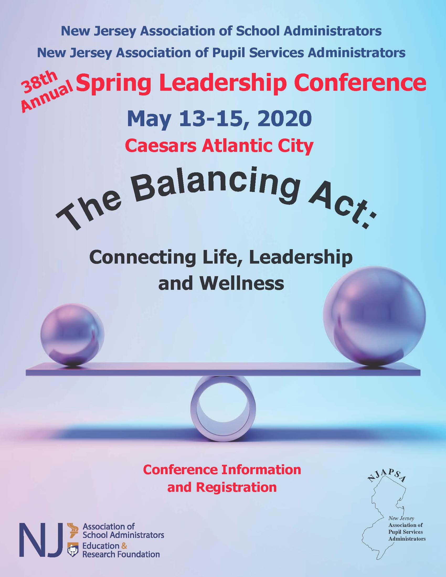 NJASA/NJAPSA Spring Leadership Conference - Registration